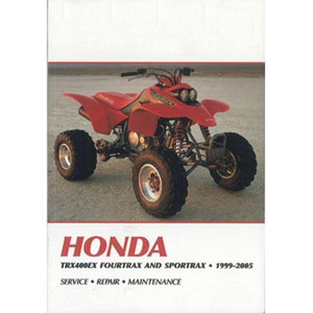 AFTERMARKET ATV Manual TRX400EX Fourtrax & Sportrax (1999-2003) for Clymer Fits Honda M454-3